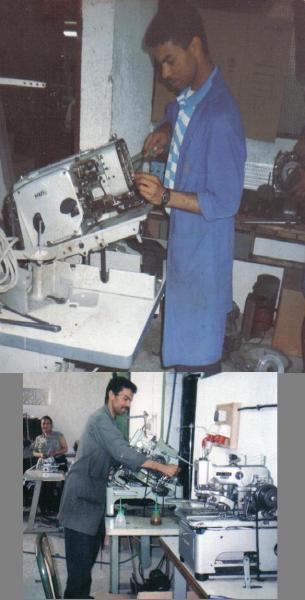 au travail